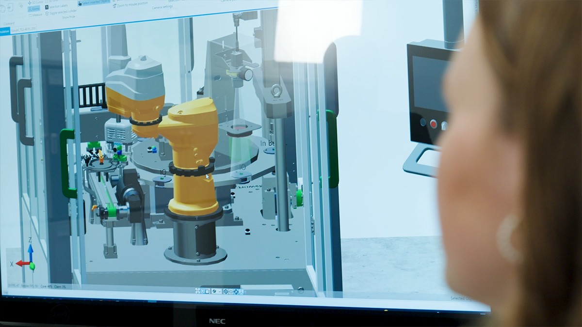 Virtuelles Modell für präzise Tests: Realitätsnahe Simulation sichern Funktionen frühzeitig ab.