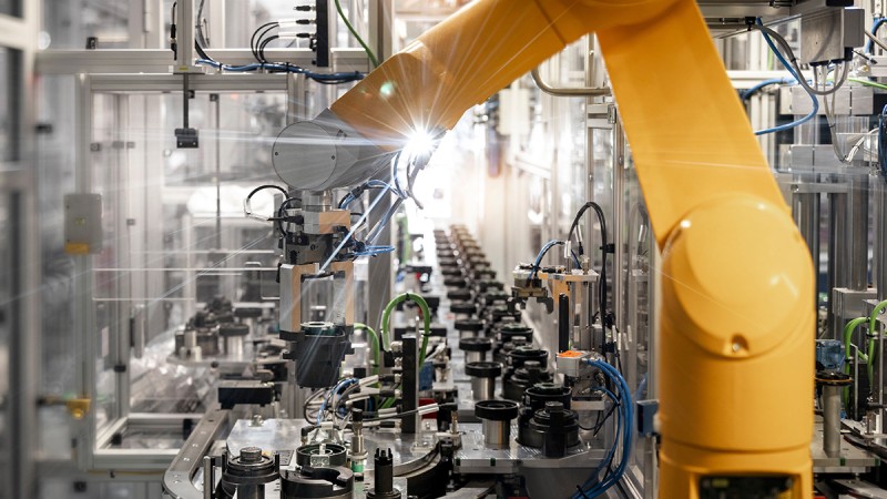 Automation using robots