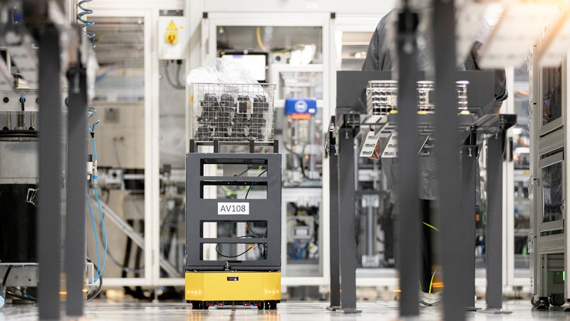 Use of AGV systems