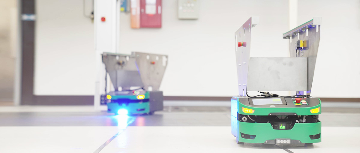 Autonomous guided vehicle hot sale robot